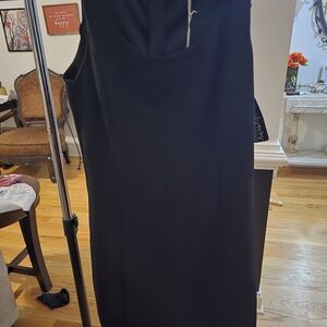 She + Sky Black Sleeveless Sheath Cocktail Dress